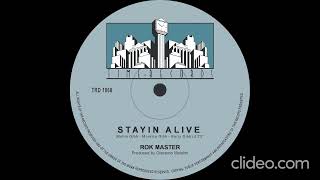 Rok Master  Stayin Alive Single 1988 [upl. by Ellevehs]