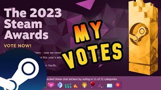 My Votes For The Steam Awards 2023 [upl. by Hada450]