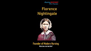 Florence Nightingale  Short Biography  The Founder of Modern Nursing [upl. by Plafker193]