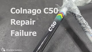 Colnago C50 Repair Failure [upl. by Kosel]