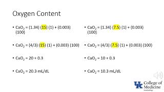 Keyword Review Respiratory Lung Compliance O2 Content V02 O2 Transport Part 2  Dr Bowe [upl. by Jorry]