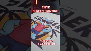 CMYK Screen Printing Training [upl. by Madison]