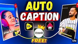 Best Free Ai Captions amp Subtitles Generator App  Add Auto Caption In One Click autocaptions short [upl. by Naman]