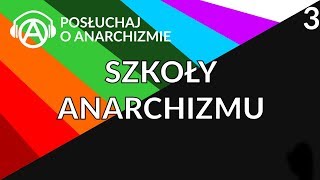 SZKOŁY ANARCHIZMU  Posłuchaj o Anarchizmie odcinek 3 [upl. by Unam]