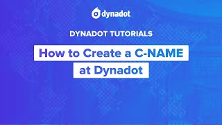 How to Create a CNAME at Dynadot [upl. by Aniryt]