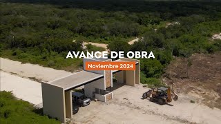 Avance de Obra ROSAVENTO Ciudad Maya  Noviembre 2024 [upl. by Nette]