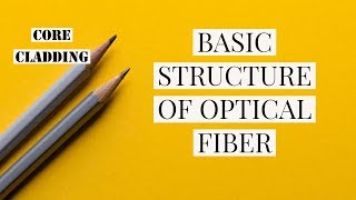 Optical fiber Communication  Structure [upl. by Yenterb]