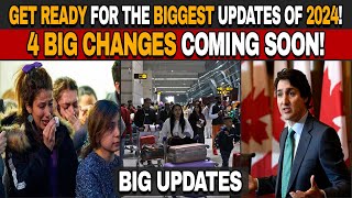 Get Ready for the BIGGEST Canada Immigration Update of 2024 [upl. by Aradnahc]