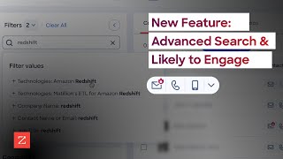 ZoomInfos Upgraded Advanced Search amp Likely to Engage [upl. by Aleahs]