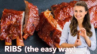 Easy INSTANT POT RIBS Recipe [upl. by Ahseki]