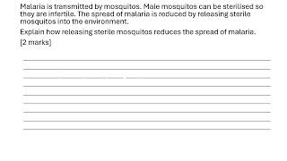 Preventing spread of malaria [upl. by Eiddet102]