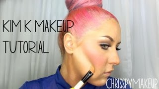 Kim Kardashian Inspired Makeup Tutorial NEW TECHNIQUES [upl. by Apfel]