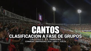 Colo Colo 🇨🇱 vs S Trinidense 🇵🇾  Conmebol Libertadores  Fase 3 Vuelta  Estadio Monumental [upl. by Sutelc]