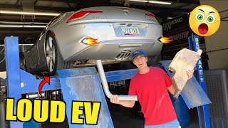 I Had To Straight Pipe My Fisker Karma Let Me Explain [upl. by Hassett693]