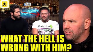 MMA Community concerned for Conor McGregor after his latest twitching interviewDana on Jake Paul [upl. by Arianna]