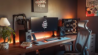 The Dream Desk Setup  Workspace  Desk Tour 2020 [upl. by Yleoj]