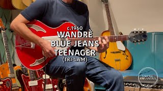 1960 Wandrè Blue Jeans Teenager TriLam  Galerie Casanova [upl. by Bocaj99]