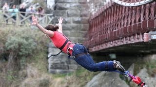 Kawarau Bridge Bungy Jump Queenstown  Living a Kiwi Life  Ep 15 [upl. by Uile]