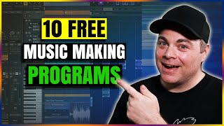 Best Free DAWs 2022 👉 Free Music Production Software For Windows [upl. by Ahsemat]