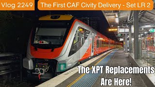 Sydney Trains Vlog 2249 The First CAF Civity Delivery  XPT Replacements Have Arrived in Sydney [upl. by Iralav160]