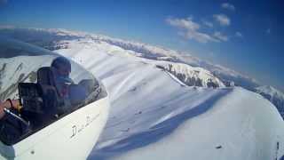 Streckenflug in den französischen Alpen [upl. by Notselrahc]