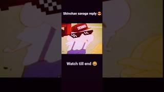 केया सोच हे 😮😮 short youtube savagereplay shinchanfun Queenofcartoon [upl. by Bang]