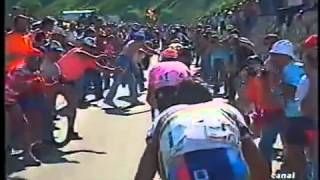 Giro de Italia 1996 20ª Etapa Pordoi [upl. by Bundy]