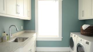 Tour the Laundry Room of the Daniel Island Showhouse [upl. by Aierb388]