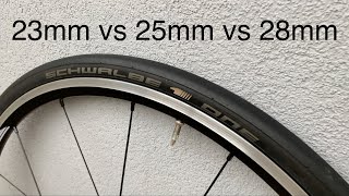 Cycling Myths Wide tyres roll faster because of a fat contact patch shape REALLY [upl. by Tegdirb138]