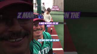 Establish the FEET FIRST when working with beginners baseball mlb softball hitting [upl. by Ragland]