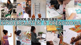 HOMESCHOOL DAY IN THE LIFE  KINDERGARTEN amp PRESCHOOL  EDUCATIONAL RESOURCES amp ACTIVITIES [upl. by Belinda804]