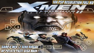 Keren  Coba Game XMen Legends 2 Setting Grafik 10X PSP Di Updated Terbaru Lebih HD Dan Lanjay [upl. by Foskett610]