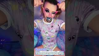 Daddy’s Little Monster littlespace adultbaby makeup [upl. by Nolat]