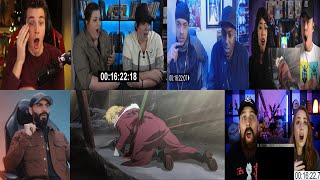 FULLMETAL ALCHEMIST  BROTHERHOOD EPISODE 41 REACTION MASHUP [upl. by Enomrej]