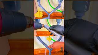 sink waste pipe installation Best Me Repair Method [upl. by Nelyt]