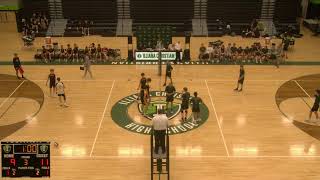 Illiana Christian vs Chicago Christian High School Boys JuniorVarsity Volleyball [upl. by Idalla218]