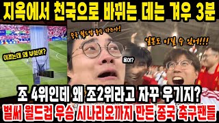 월드컵예선 중국반응ㅣ축구 보다가 또 TV 부순 중국인들ㅣ단 3분 만에 지옥에서 천국까지 맛본 중국 축구ㅣ바레인전 승리에 일본 이기고 월드컵 우승까지 시나리오 짜놓은 중국 축구팬들 [upl. by Colp]