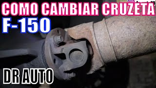 2005  2008 Ford F150 Ruido en la cruceta de cardan como cambiar how to change universal joint [upl. by Bourne492]