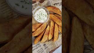 How to make crispy potato wedges [upl. by Eidnam]