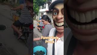 Funny Face Prank viralvideo laugh funnyvideo comedу shorts [upl. by Enamrahc]