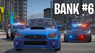 Robbing Every Bank in GTA 5 RP [upl. by Freed]