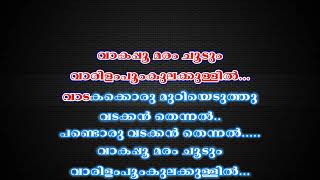 VAKAPOOM MARAM CHOODUM KARAOKE WITH LYRICS ANUBHAVAM MOVIE AAVANI KARAOKE TVM 7907041684 [upl. by Moser83]