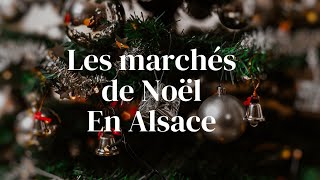 8 MARCHES DE NOEL EN ALSACE Ribeauvillé Riquewihr Kaysersberg Turckheim Colmar ect [upl. by Noit]