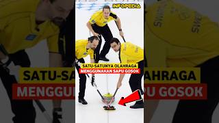 Mengapa Olahraga Curling Stone Menggunakan Sapu  INFOPEDIA [upl. by Aehs]