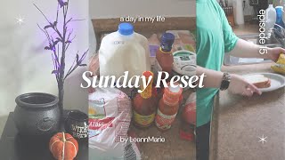 Vlogtober day 15 Sunday reset Grocery haul amp more [upl. by Wilona24]