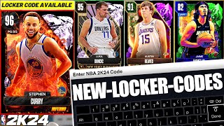 Hurry and Use the New Locker Codes Guaranteed Free Players and Free Levels in NBA 2K24 MyTeam [upl. by Etyak]