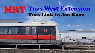 Singapore MRT Tuas West Extension [upl. by Omarr]