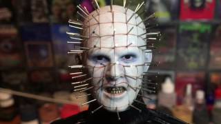 Threezero  Sideshow  16 Hellraiser III Pinhead Figure Review [upl. by Athenian]