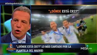 quotAsí fue comí le respondió CR7 a Cristóbal Soriaquot 👀🔥 [upl. by Tehr]