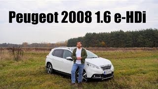 ENG Peugeot 2008 Allure 16 eHDi  Test Drive and Review [upl. by Seyah311]